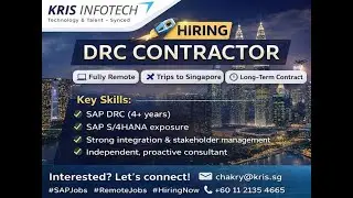 We&rsquo;re Hiring | DRC Contractor | Remote Opportunity