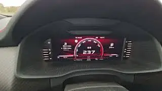 &Scaron;koda Kodiaq RS 2.0 TSi 100-250 kmh acceleration. Almost top speed.