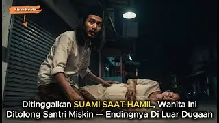 SANTRI MISKIN MENOLONG WANITA HAMIL YANG DITINGGALKAN DI EMPERAN TOKO, BALASANNYA BIKIN SYOK‼️