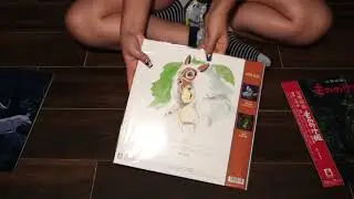 Princess Mononoke Movie soundtrack vinyl unboxing!
