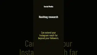Hashtag Research: The Key to Instagram Growth 🚀🔍