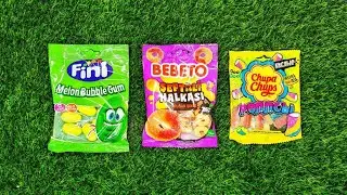 Satisfying video ASMR, Melon Bubble Gum, Sour jelly rolls, Bebeto jelly candies.🫶👍👌👏💯🍫🍬🍭🍪🎁🍒🍓🍋🥥🥰🤩😎💯💯💯