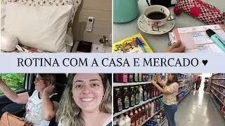 CASA LIMPINHA E CHEIROSA | FIZ CAFEZINHO | MERCADO COM A IRACI!