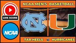 🔴 LIVE: North Carolina at Miami | NCAAM Men's Basketball Scoreboard | Feb 10 | ACC Super Tuesday