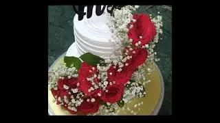 Engagement Cake | Ring Ceremony Cake Decorating Ideas #shorts