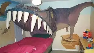 Dinosaur bedroom decor