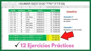 Como USAR la Función SUMAR SI en Microsoft Excel (Sintaxis + Ejercicios)