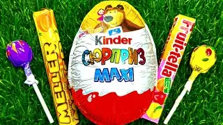 ASMR KINDER Unboxing: Chocolate Eggs Unboxing | Satisfying