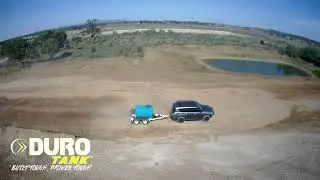Durotank 2,500L Poly Water Trailer