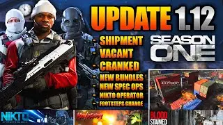 A GOOD Update?! Shipment & Vacant, CRANKED and Gunfight Return! | Modern Warfare Update 1.12