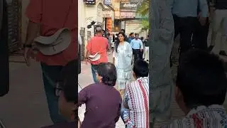 Naach Ga Ghuma Marathi Movie Shoot in Thane | Swapnil Joshi & Mukta Barve On Set 🎥🌟