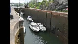 Trollh&auml;tte kanal slussar 2025-07-23