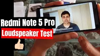 Xiaomi Redmi Note 5 Pro Quick Speaker Sound Test, Loud & Clear! | Hindi | BintooShoots