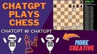 Coding Chess Game - ChatGPT vs ChatGPT   Guess the Winner!