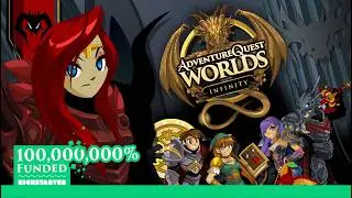 AdventureQuest Worlds: Infinity Kickstarter Trailer (100,000,000% Funded in a few days!?)
