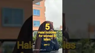 5 halal hobbies for women in islam #islam #shorts #hobbies