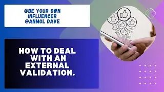 How to deal with external validation. #selflove #selfcare #internalvalidation