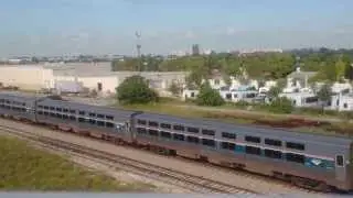 Amtrak Silver meteor with HERITAGE UNIT!