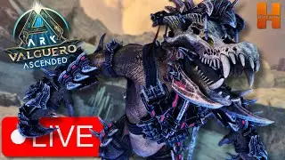 The Ossidon has Invaded HierARKy!! | ARK: Valguero Ascended LIVE