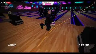 First time PERFECT 300 Game in Roblox The Lanes