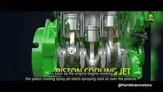 Engine Pistion Cooling Jets