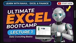 Microsoft Excel Tutorial for Beginners - Online Free Excel Course | Excel Tutorial Part 1 