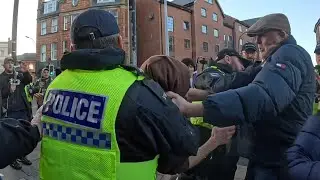 На протесте UKIP в Шеффилде разразился настоящий ад