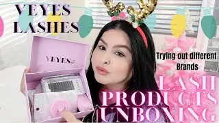 UNBOXING New Lash Products || Veyelash Part 1