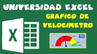 Gráfico de velocimetro en excel 2013, 2016, 2010