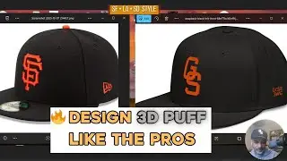 How to Design 3D Puff Embroidery Like the Pros (MLB-Style Hat Tutorial)