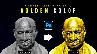 Turn Anything in Golden in photoshop