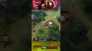 1v5 Solo Defend Comeback Legion Commander #dota2😱🔥