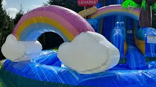 The Best Way To Make Money In The Summer - Rent This Amazing Water Slide!