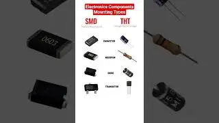 Electronics Components PCB  mounting types #electronicseducation #electronics #components