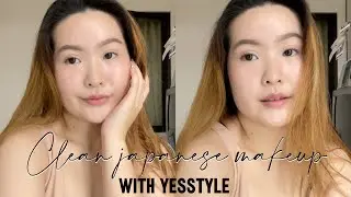 CLEAN JAPANESE MAKEUP FT. YESSTYLE || REGINA BUNDIARTI