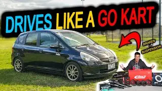 Превращаем эту «ОБЫЧНУЮ» HONDA JAZZ в КАРТ! | Бюджетная сборка за 5000 долларов / Эпизод 4