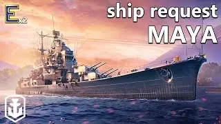 Yamamoto Kraken Buff Is Very Good! - Maya Ship Request (World of Warships)