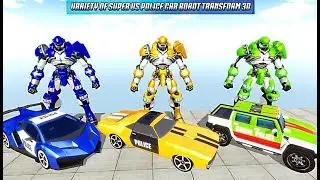 US Robot Police Car Transforming 19 - Level 3