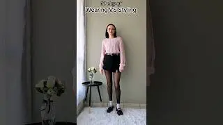 Wearing VS Styling💓04/30 #fashion #womansfashion #style #autumnoutfits #2024fashion