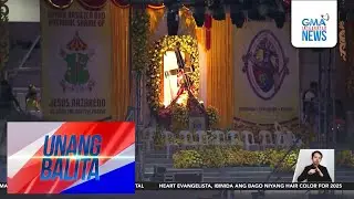 Pila para sa pahalik o pagpupugay sa Poong Jesus Nazareno sa Quirino Grandstand,... | Unang Balita