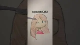 don't brush your eyeball! #memes #funny #gore #blood #eyes #art #artartist #scary #drawing