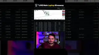 LIVE Laptop Giveaway! |Trading Session & Community Interaction