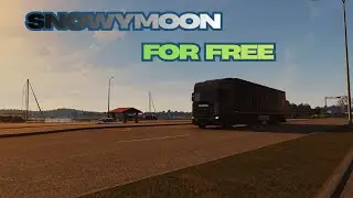 Free Snowy Moon for ETS 2 & ATS