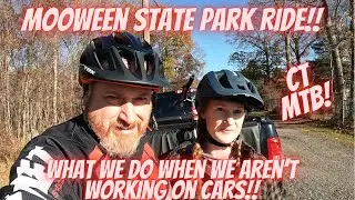 Mountain Bike action at Mooween State Park in Lebanon, CT!!  Easy ride to stretch your legs!