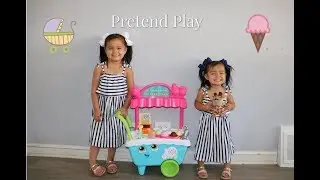 Aaliyah and Isabel Pretend Play