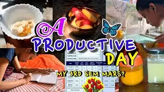 Day 6/ 90 days challenge ✨️ STUDY || HEALTHY FOOD || DANCE || 3RD Sem এ কত পেলাম❓️ #vlog #bengali  