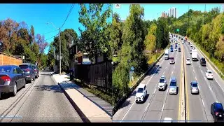 Walking video @ peaceful Cabbagetown community to Riverdale Park West & East, #toronto #cabbagetown
