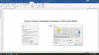 How to Insert a Clickable Checkbox in Microsoft Word