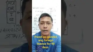 You can use your foreign license to drive in the Philippines for 90 days.