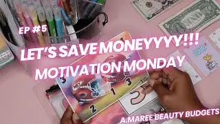 MOTIVATION MONDAY |SAVE MONEY WITH ME|BLACK GIRL MAGIC SAVINGS $88